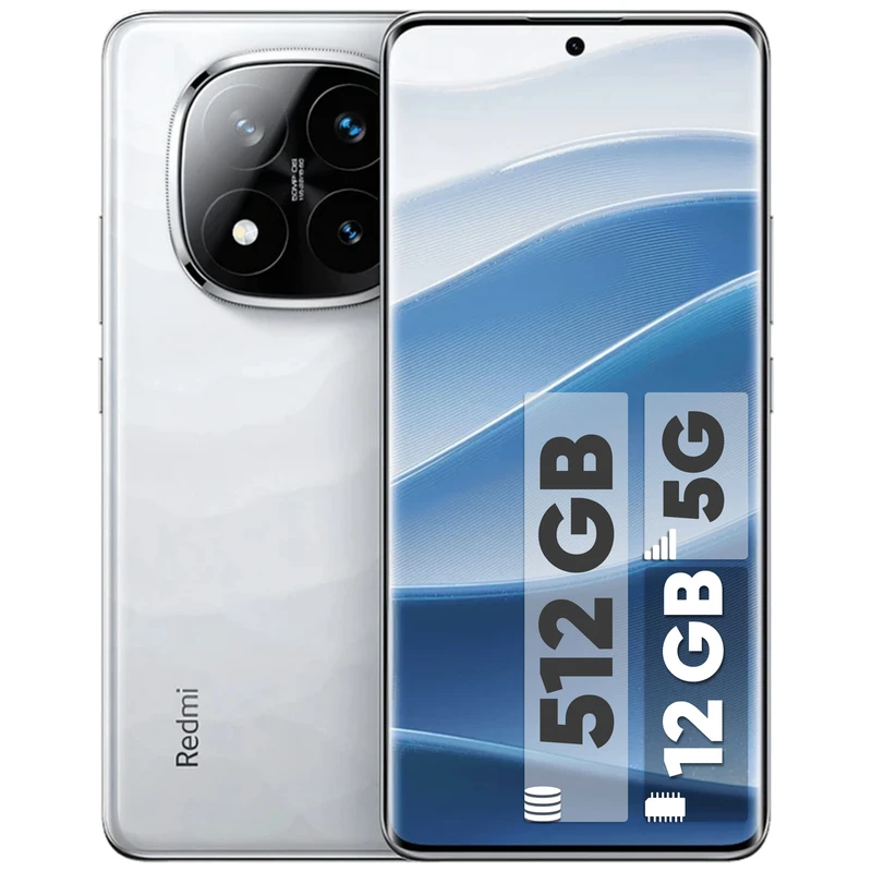 گوشی موبایل شیائومی مدل Redmi Note 14 Pro Plus 5G دو سیم کارت ظرفیت 512 گیگابایت و رم 12 گیگابایت گارانتی 18ماهه