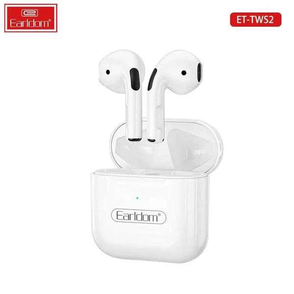 هندزفری بلوتوث آی‌پاد‌پرو ارلدام Earldom Wireless Earbuds MINI Earphone TWS2 همراه با 12ماه گارانتی شرکتی