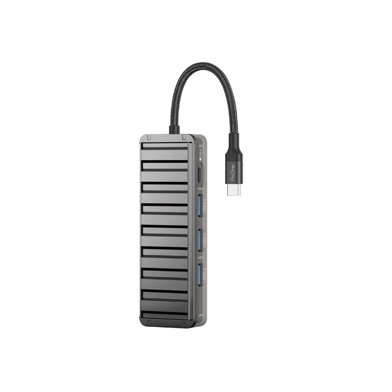 هاب 4 پورت USB-C پرووان مدل ProOne PHU554 با گارانتی 12 ماهه شرکتی