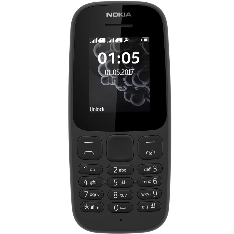 گوشی موبایل نوکیا مدل   Nokia 105 2017  دو سیم کارت
